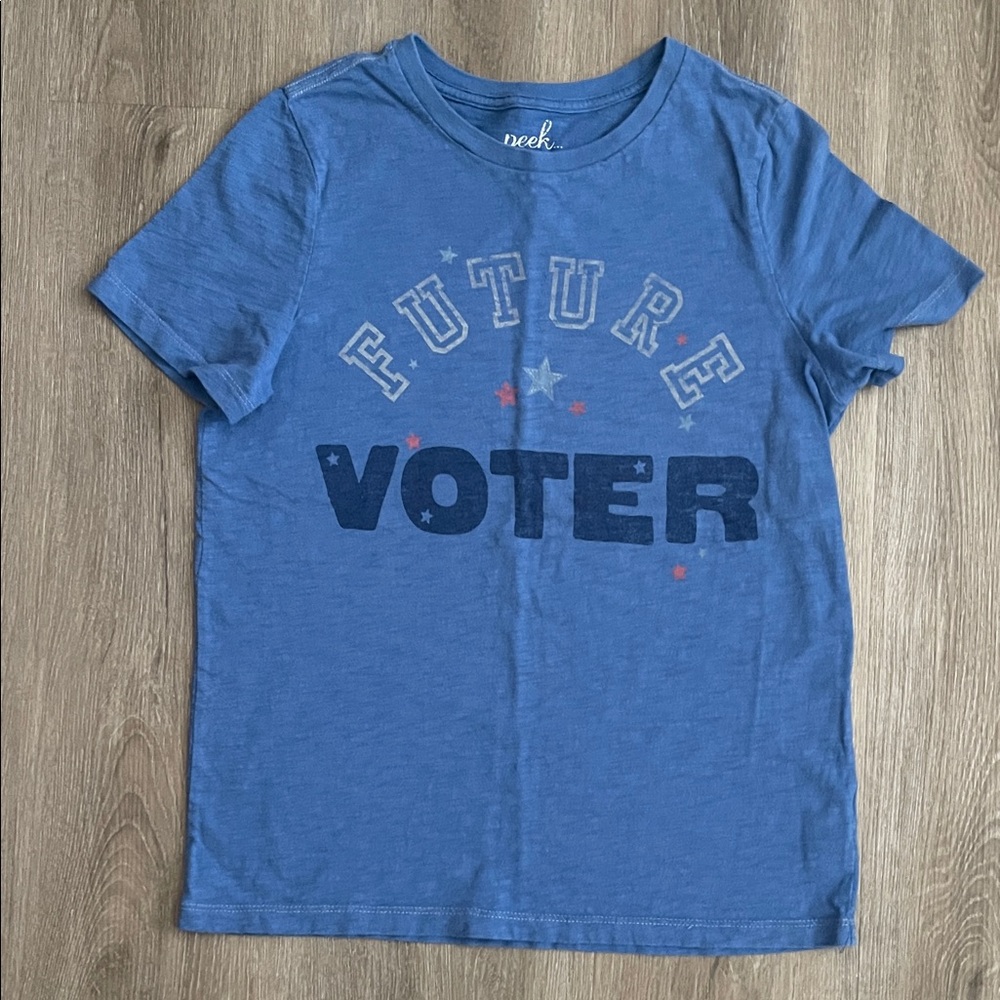 Peek Kids Blue Graphic Tee